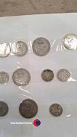 20 pre-1947 silver British coins - 4