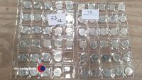 Assortment of 50p coins