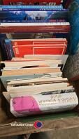 Box of assorted books inc maps - 3