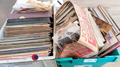 2 x boxes of records