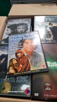 2 x boxes of assorted DVD's - 2