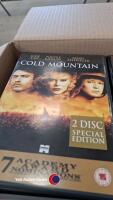 2 x boxes of assorted DVD's - 2