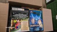 2 x boxes of assorted DVD's - 2