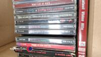 Box of collectable heavy metal CDs - 2