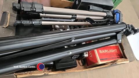 Box of camera's etc