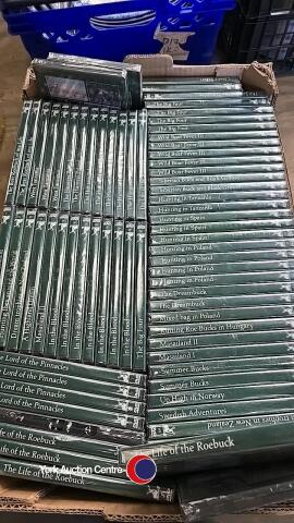 Box of hunting DVDs