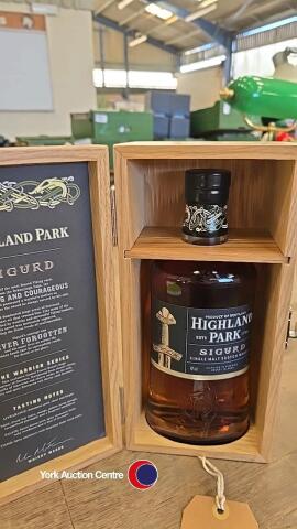 Highland Park warrior series single malt whisky, Sigurd