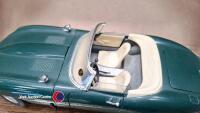 Burago 1:18 scale model car, Jaguar e-type cabriolet, circa 1961, collector's item. One owner, immaculate condition - 2