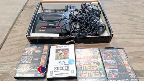 Sega mega drive and games, wo