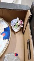 2 Boxes of assorted household items inc clocks and ornaments - 6