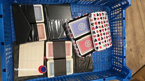 3 x sets of Bridge cards