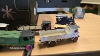 Box of die cast trains and wagons - 4