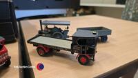 Box of die cast trains and wagons - 4