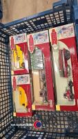 Box of trackside models - lorry's etc - all boxed - 2