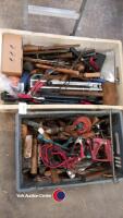2 boxes of tools etc
