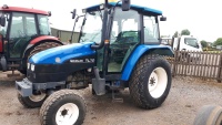 New Holland TL70 2wd tractor c/w turf tyres, creeper box, engine re-conditioned at 5,200 hours, 5695 hours, T268 JCX