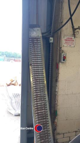Galvanized motorcycle ramp