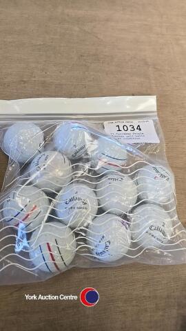 11 Callaway Triple Tracker golf balls, great condition