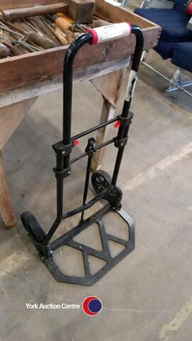 Black fold up sack truck