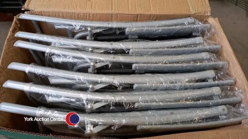6 x garden folding chairs, as new