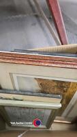 14 x assorted pictures plus mirror - 7