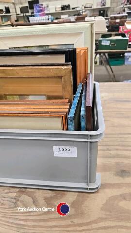 Selection of framed pictures