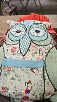 Various cushions, some vintage including patchwork - 2