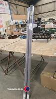 2 grey blinds 160cm