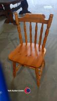 4 Pine Chairs - 2