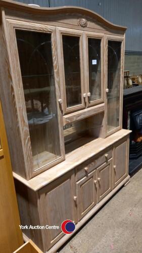 Sideboard with display top