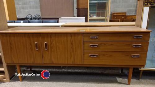 Circa 1970's sideboard with drawers and cupboards