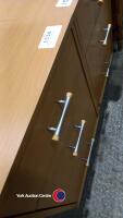 2 x office 3 drawer units - 2