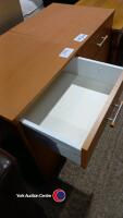 2 x office 3 drawer units - 3