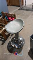 Bar stool & bin. - 2