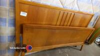 G-Plan double bed frame & Mattress