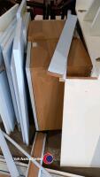 Wren Kitchen wall cupboards and floor cupboards, various end panels and facia - 4