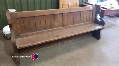 Church pew