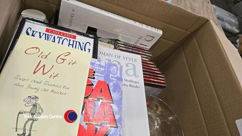 Box of mixed items