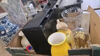 2 x boxes of miscellaneous household items - 4