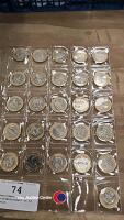 Assortment of £2 coins