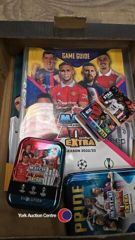 Football cards and album sets