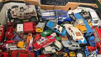 Box of diecast - 2