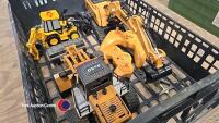 Remote control excavator and loading shovel - 4