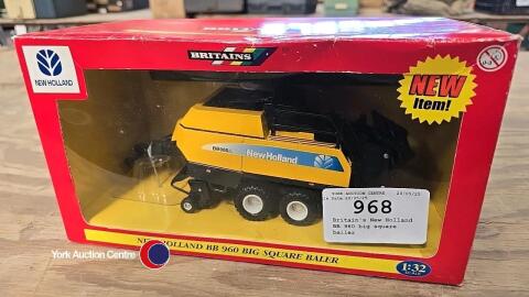 Britain's New Holland BB 960 big square bailer
