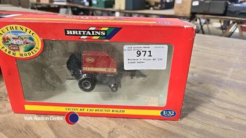 Britain's Vicon RF 130 round baler