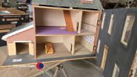 Dolls house, in need of restoration - 2