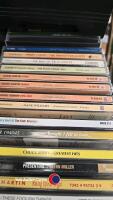 2 x Boxes of assorted CD's plus case - 2