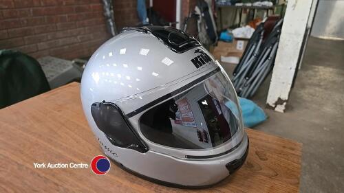 Kiwi crash helmet, size large, unused.