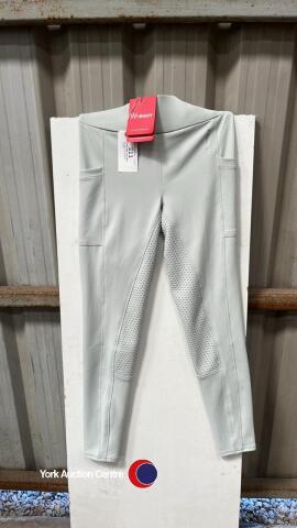 Large BNWT Whitaker sticky bum tights - silver