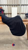 17.5' Barnsby Brown leather show saddle.
